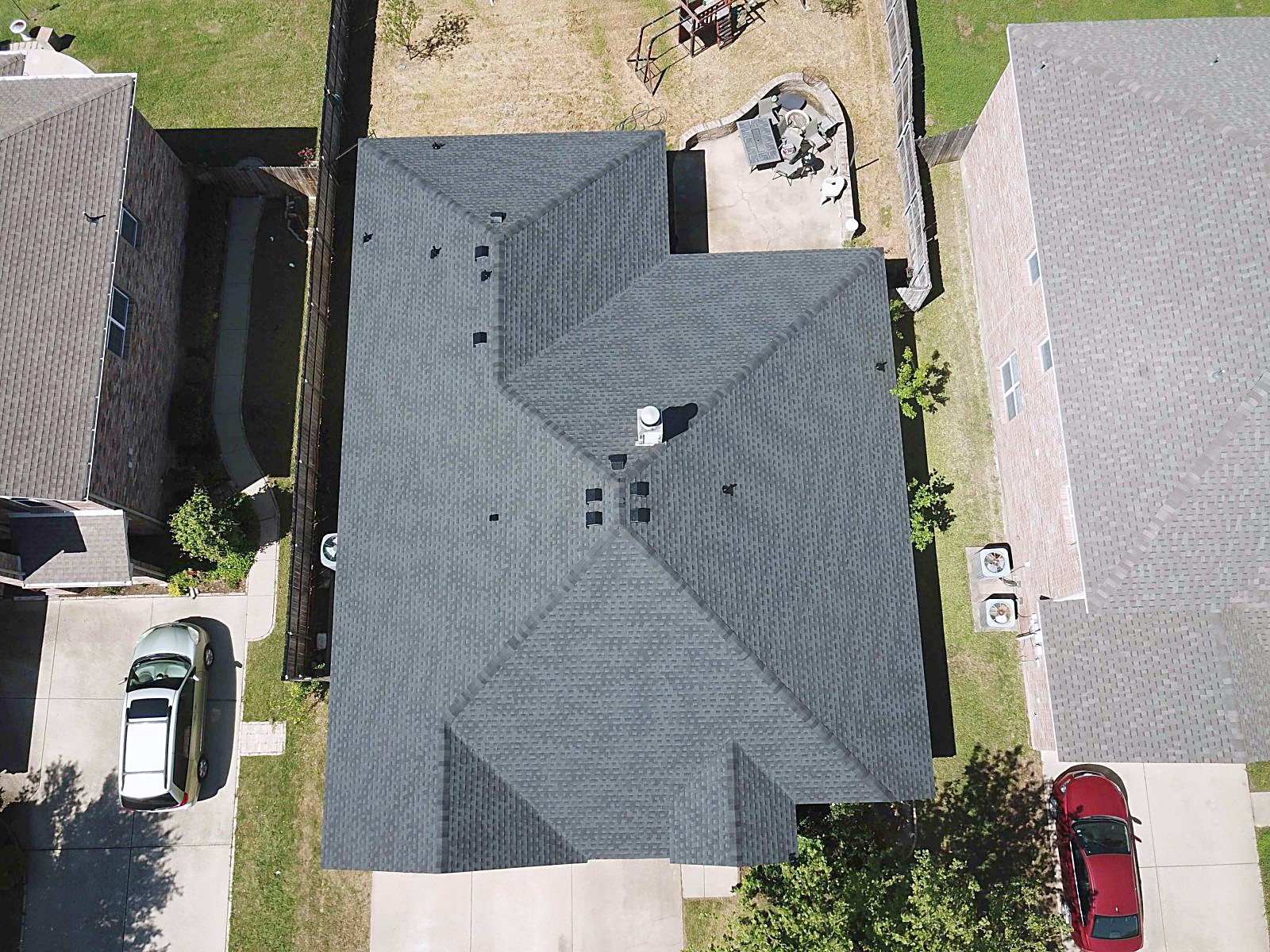 Reveles Roofing at work